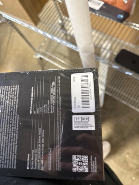 Condition photo showing New/Like New for SMARTDEVIL 2 Pack Privacy Screen Protector for iPhone 16, [Anti-Spy] [Military-Grade Shatterproof] [9H Hardness] Tempered Glass, [Easy Installation] Bubble-Free & Case-Friendly, Dust-Free Box iPhone 16 Privacy
