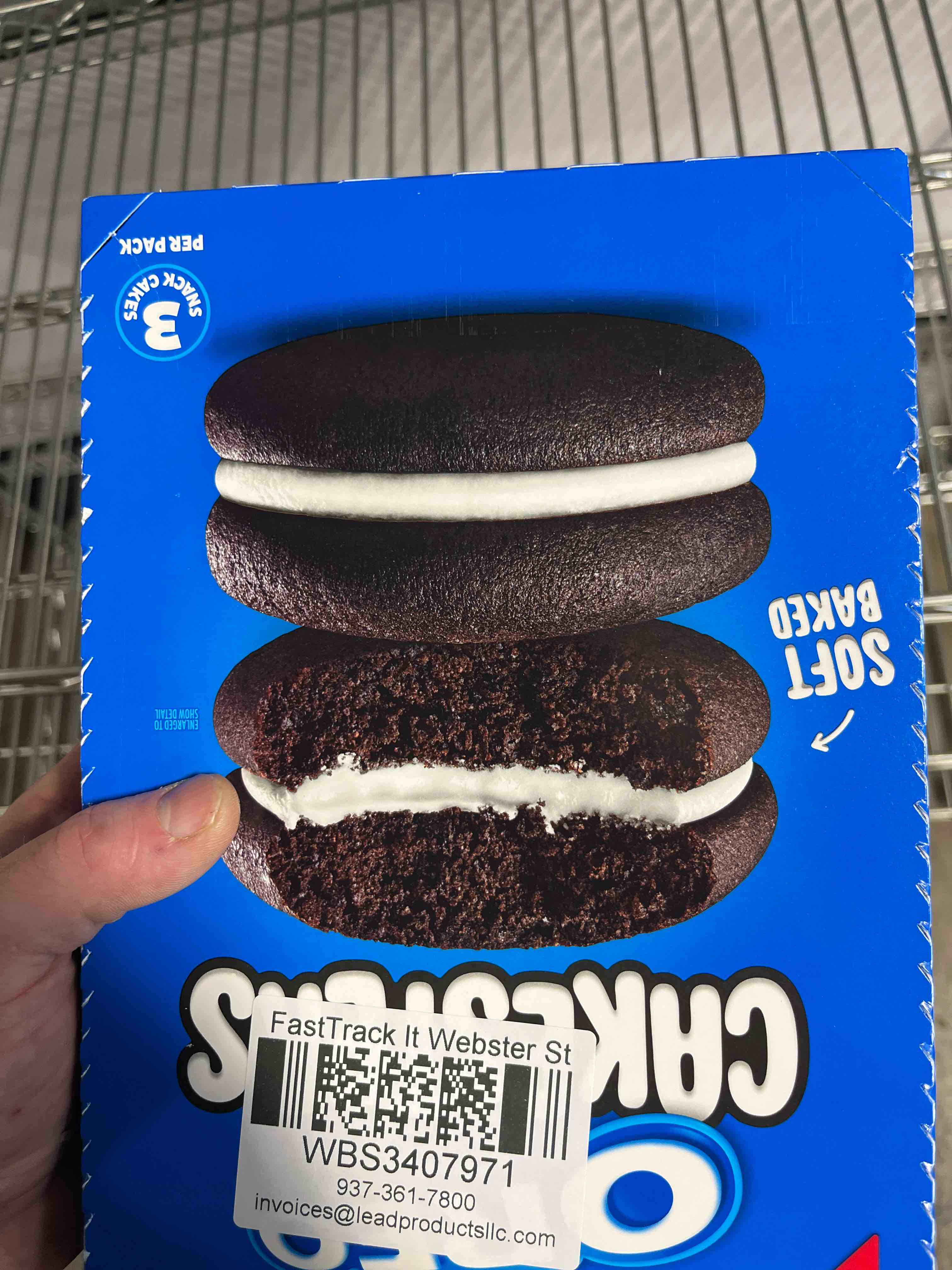 Condition photo showing New/Like New for Oreo Original Cakester Cookies  3.03 Ounce  48 Per Case