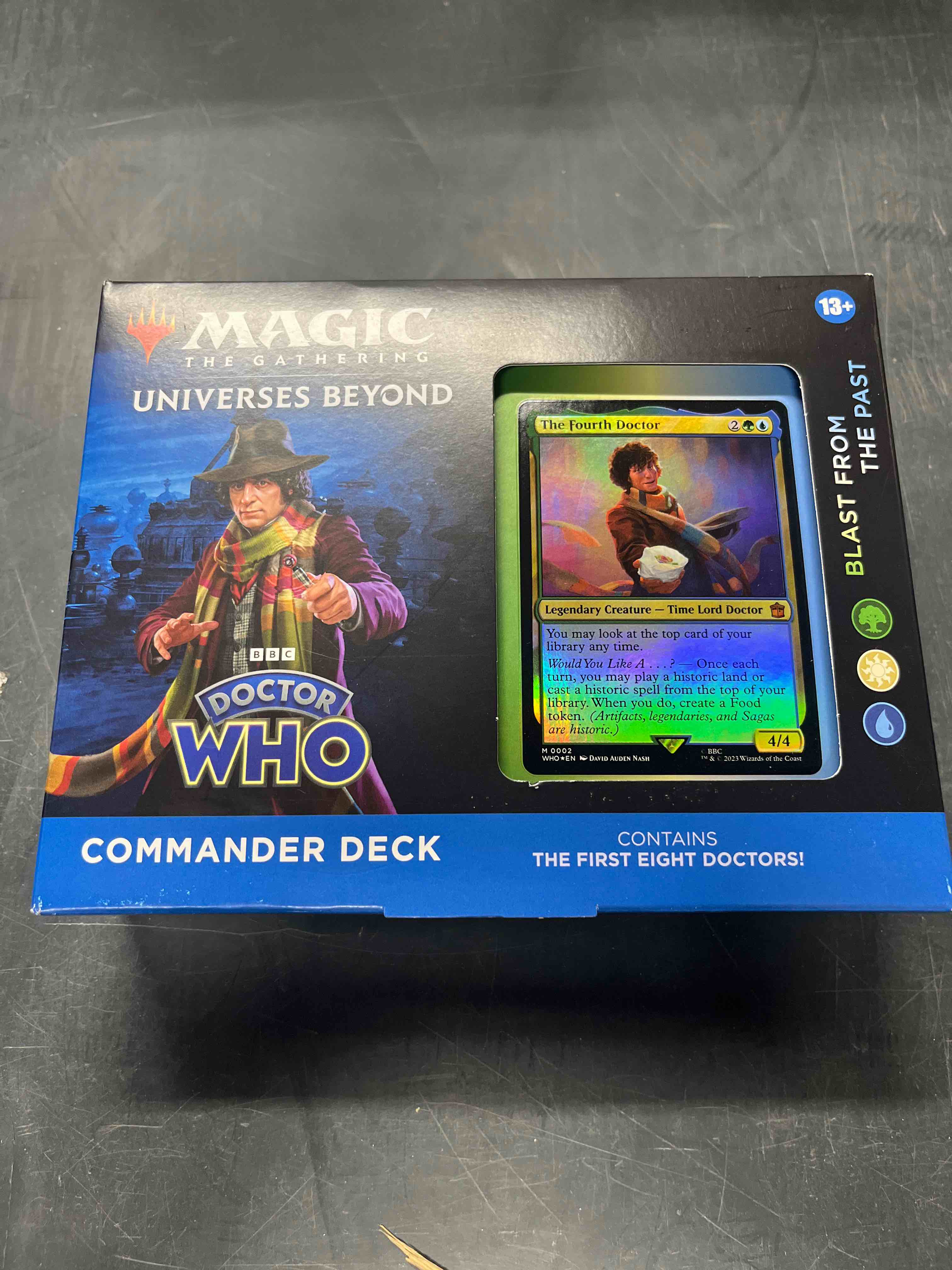 Magic the Gathering Universes Beyond Doctor Who Commander Deck Blast From the Past