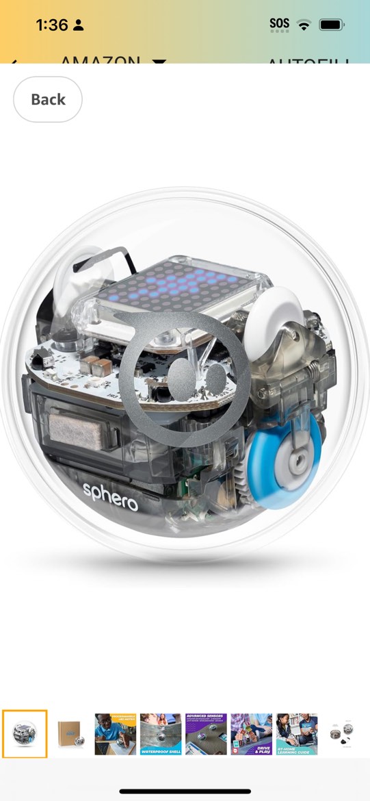 Sphero BOLT Coding Robot