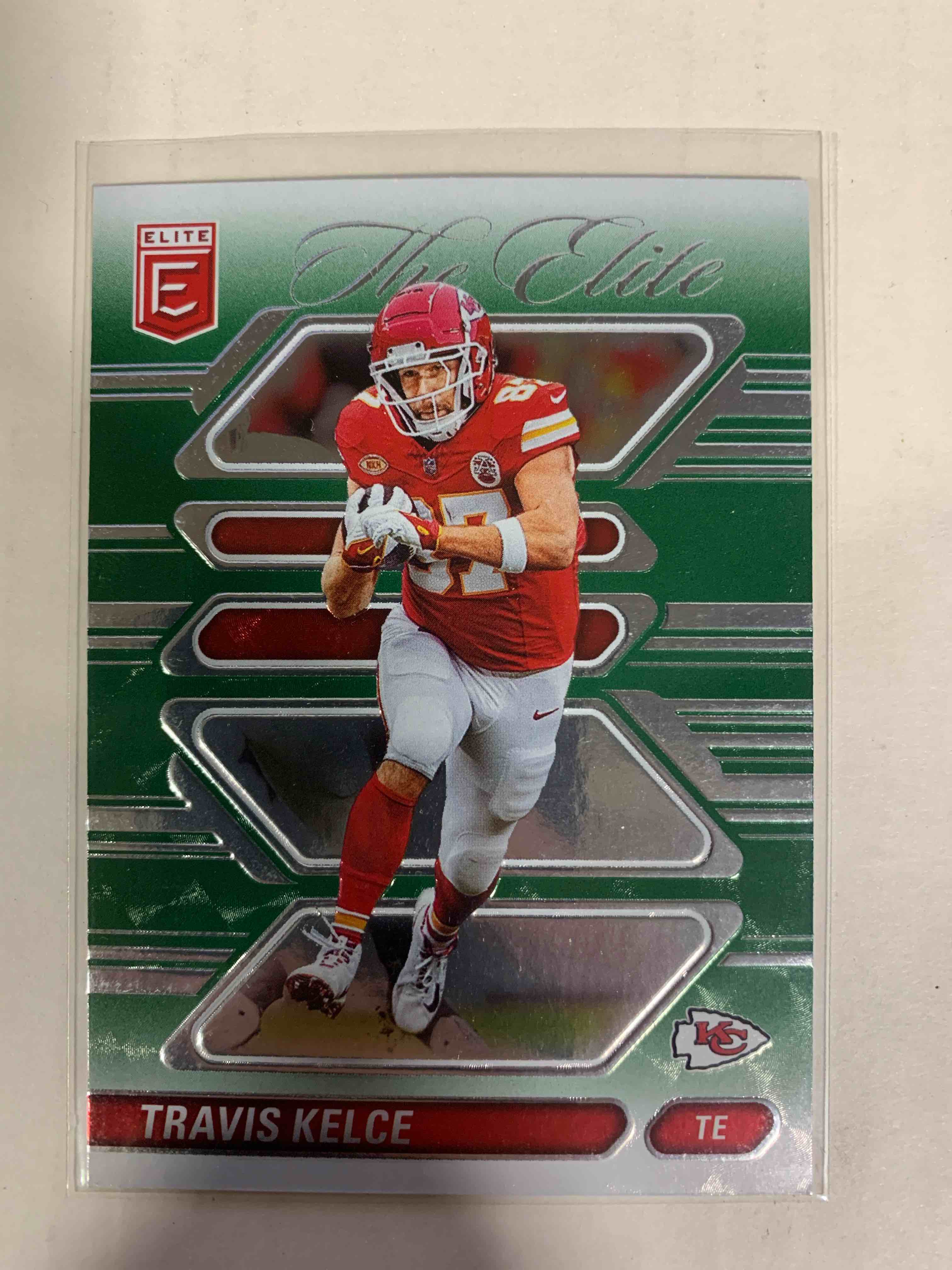 Travis Kelce 2024 Panini Donruss Elite The Elite #6 Kansas City Chiefs