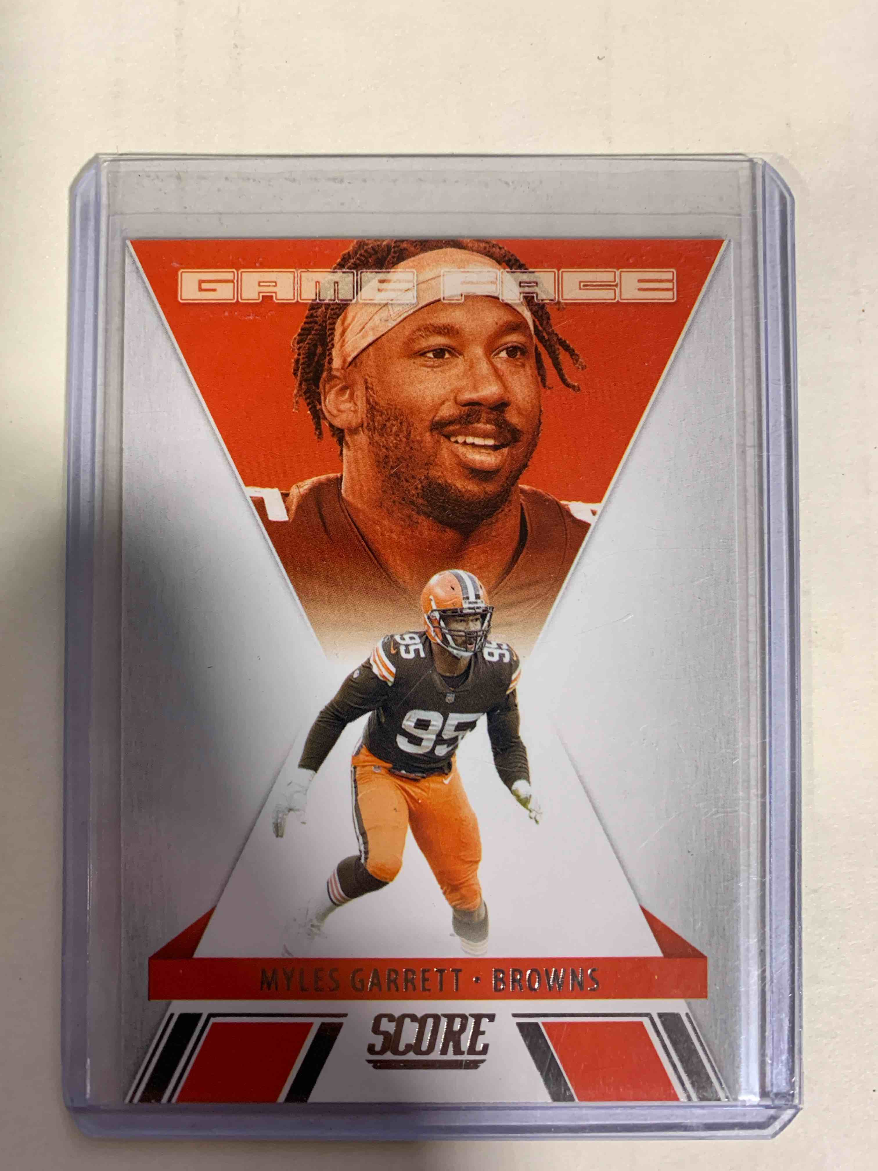 2021 Score Game Face Myles Garrett #GF8 Browns