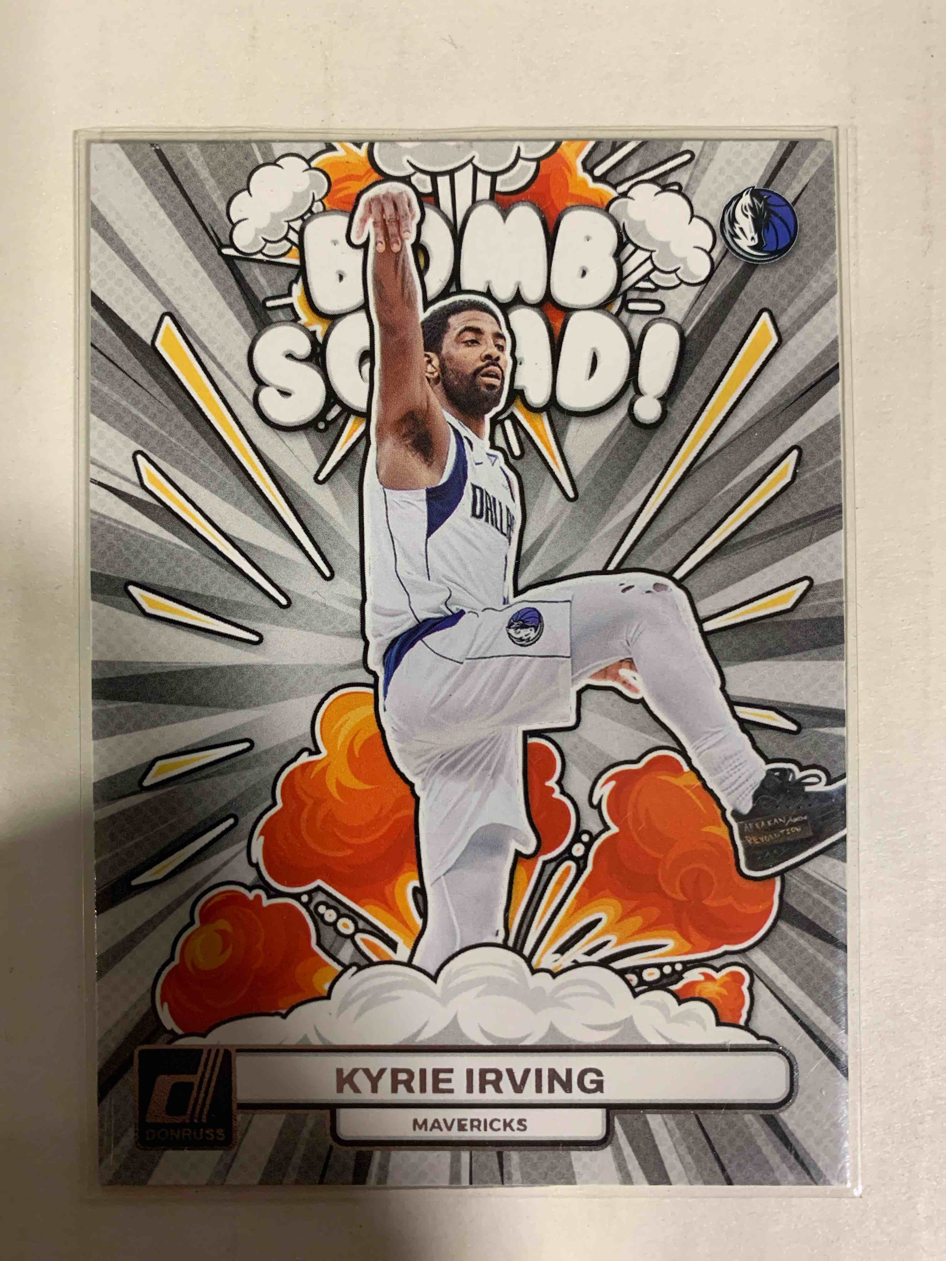 2023-24 Panini Donruss #4 Kyrie Irving Bomb Squad - Dallas Mavericks
