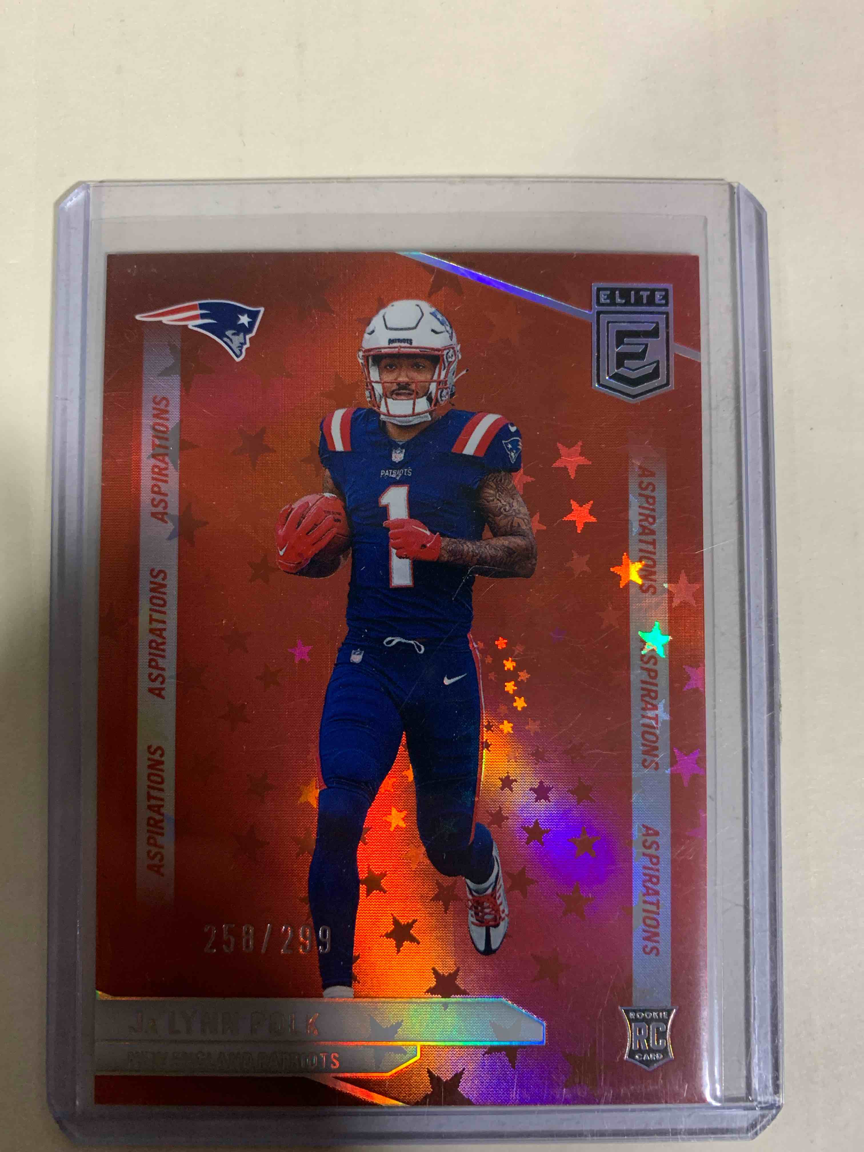 2024 Panini Donruss Elite - Rookies Ja'Lynn Polk #153 Aspirations Stars 258 /299