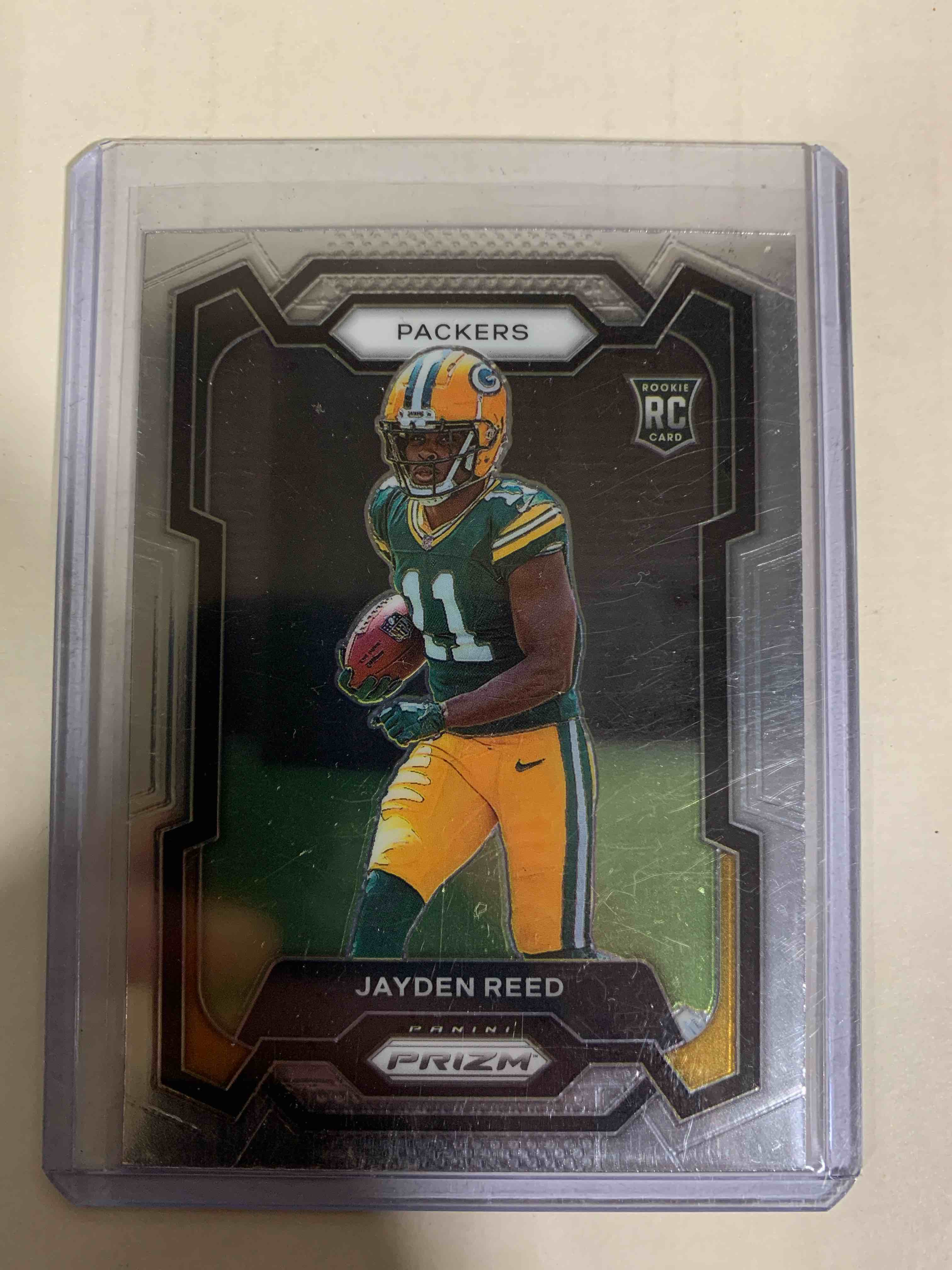 2023 Panini Prizm Jayden Reed RC Rookie Base #334 Green Bay Packers