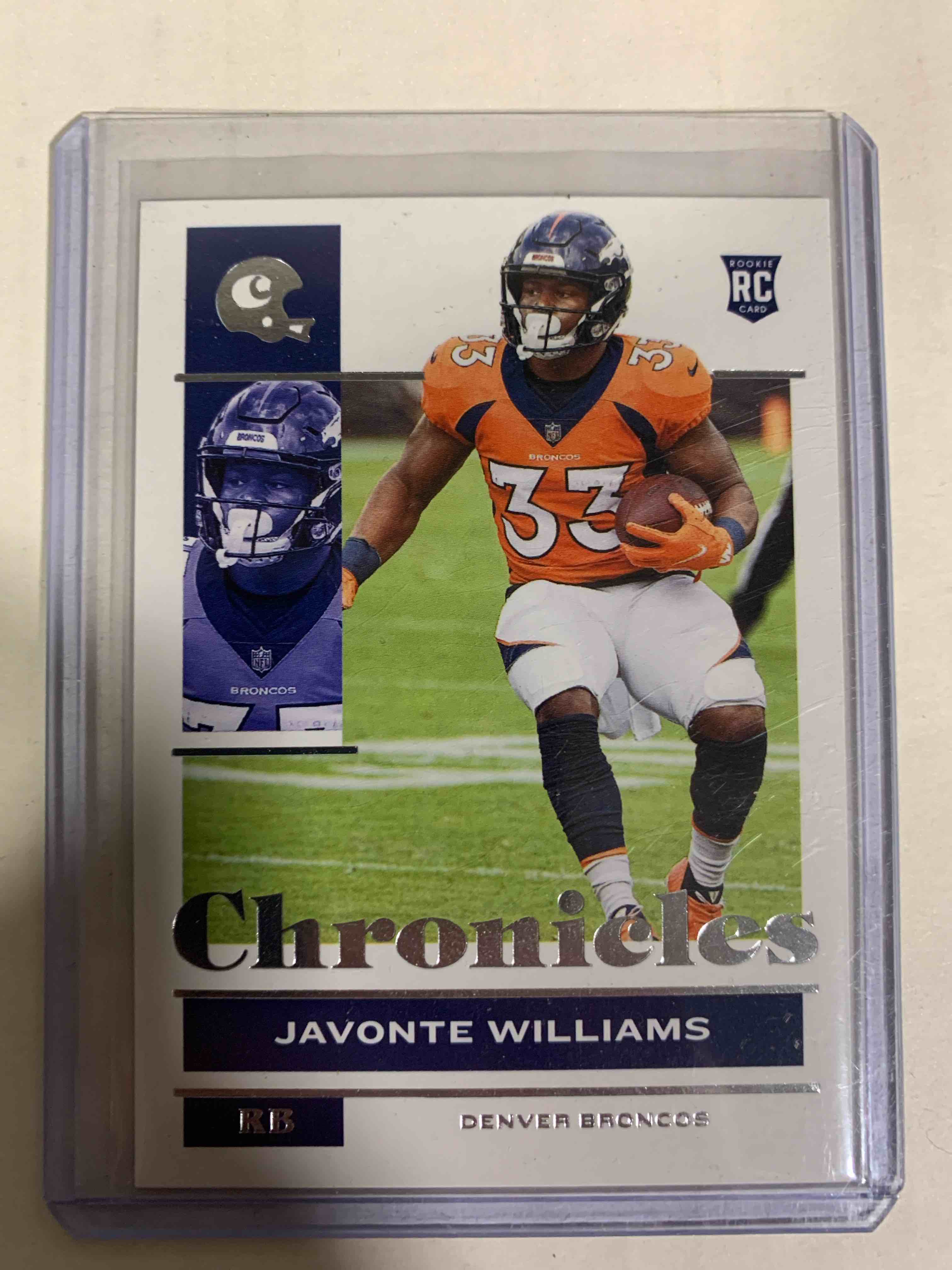 2021 Panini Chronicles Javonte Williams Rookie Rc #31 