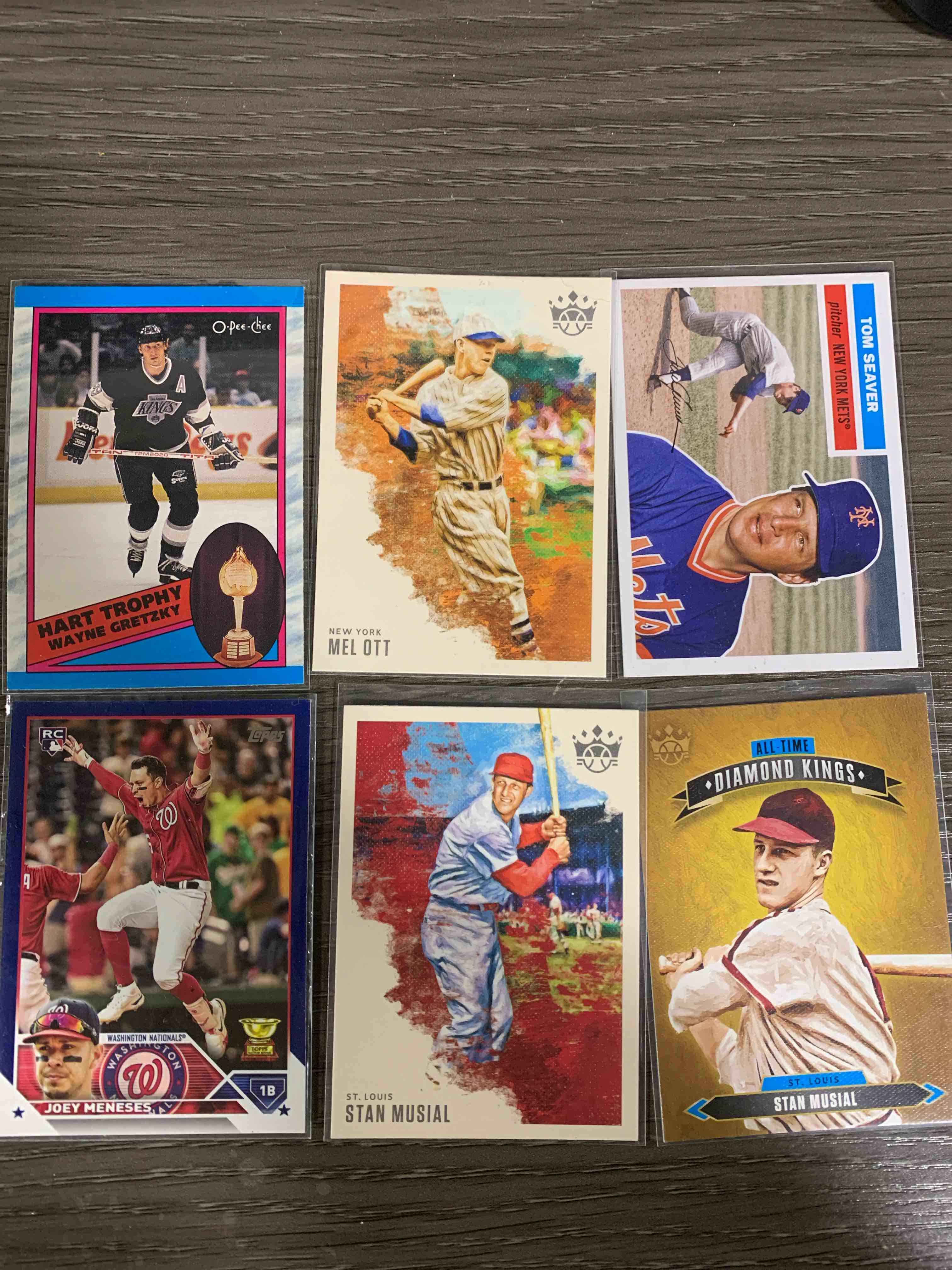 Sport Card Lot Of 6 