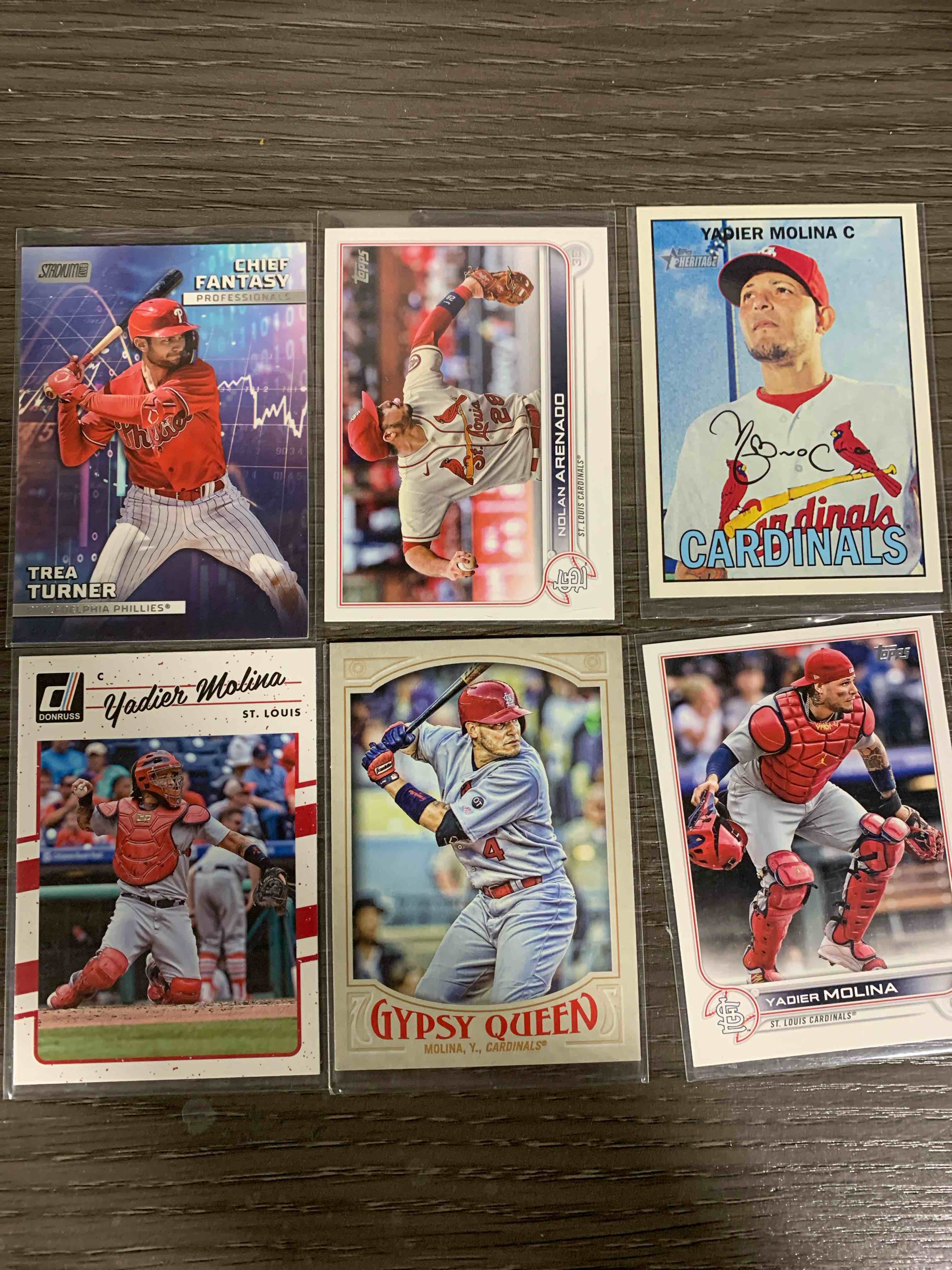 Sport Card Lot Of 6 