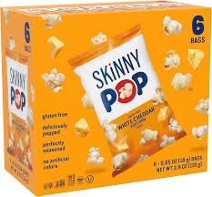 Condition photo showing New/Like New for KHCH02501051 3.9 oz Dairy Free White Cheddar Flavored Popcorn - Pack of 6