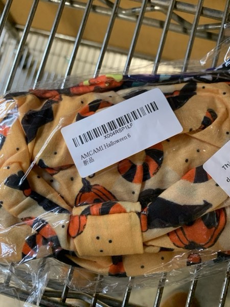 Condition photo showing New/Like New for AMCAMI Boho Headbands for Women Wide Bandana Hair Bands Fall Headbands for Women Non Slip Workout Cloth Elastic Hair Accessories 