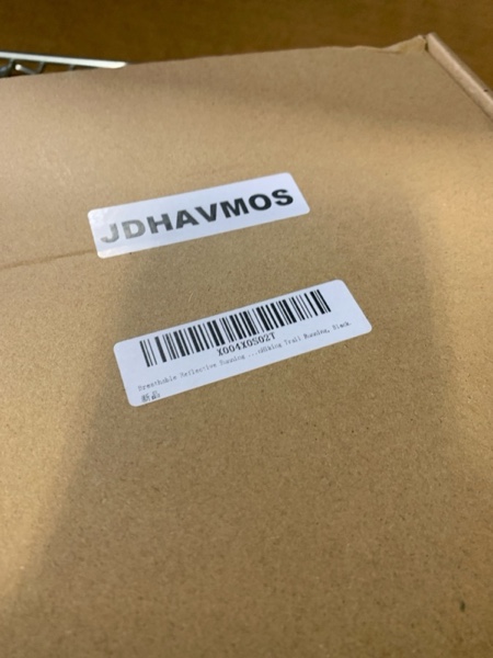 Condition photo showing New/Like New for Breathable Reflective Running Hydration Vest - Lightweight Unisex Pack for Marathon Hiking Trail Running, Black.