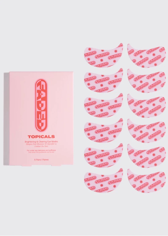 Topicals Faded Under Eye Masks (6 Pairs)