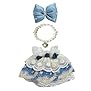 17cm Doll Clothes Set & Outfit Set for 17cm Dolls - Premium Fashion Dresses with Accessories, Luxury Chic Doll Clothing & Style Bundle Lace Blue