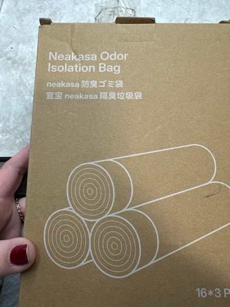 Condition photo showing New/Like New for Neakasa XXL Refill Bags for PooGuard Cat Litter Bin, 7-Layer EVOH Odor Control with Good Sealing Function, 48pcs for Up to 12-Month Supply Refill Bags-3 Rolls