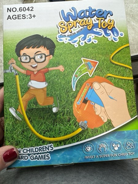 Condition photo showing New/Like New for VATOS Warer Valve for Sprinkler Toy, Adjustable Control Water Flow/Pressure for Kids Splash Game, with 6.5FT/2M Hose, 3 Hose Clamps, Universal Connector | Compatible Summer Outdoor Water Sprinkler Toy