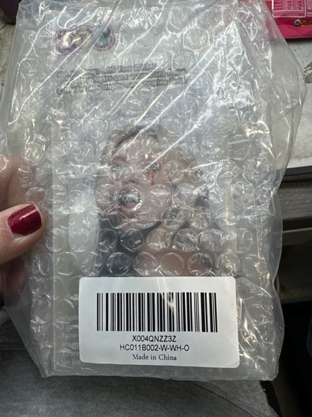 Condition photo showing New/Like New for 3 Pairs Vampire Teeth Set – Reusable Vampire Fangs in 3 Sizes for Halloween Cosplay, Costume Makeup, and Horror Party