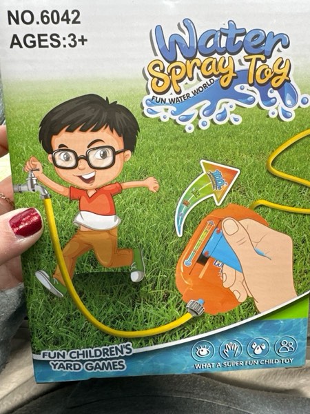 Condition photo showing New/Like New for VATOS Warer Valve for Sprinkler Toy, Adjustable Control Water Flow/Pressure for Kids Splash Game, with 6.5FT/2M Hose, 3 Hose Clamps, Universal Connector | Compatible Summer Outdoor Water Sprinkler Toy