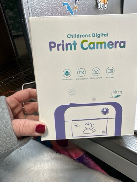 Condition photo showing New/Like New for PTHTECHUS Kids Camera, 12MP 1080P 2.0" HD Children's Selfie Video Camera with MP3/MP4/Games. Ideal Gift for 3-12 Year Old Boys & Girls. Includes 32GB TF Card (Blue)