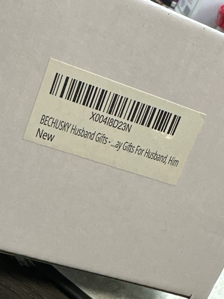 Condition photo showing New/Like New for BECHUSKY Christmas Mugs For Husband From Wife - Hubby Gift Ideas - Husbands Gifts - Best Hubby Ever Tumbler - Christmas, Anniversary, Valentines, Birthday Gift For Husband, Him, Groom, Boyfriend