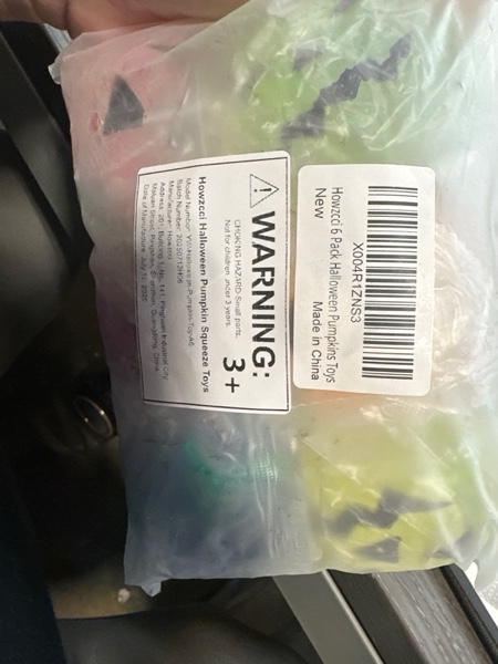 Condition photo showing New/Like New for 6 Pack Halloween Pumpkins Squeeze Toys Stress Balls Fidget Squishy Toys for Kids Girls Boys Halloween Goodie Bags Fillers Party Favors Treat Bag Gifts Halloween Pumpkin A6