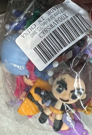 DUMPOP Demon Doll Model Keychains 7pcs Style2