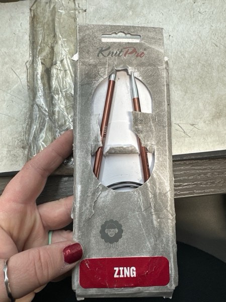 Condition photo showing New/Like New for KnitPro Zing Fixed Circular Needles 32" (80cm) | US Size 9 (5.5mm)