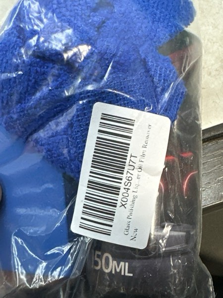 Condition photo showing New/Like New for Bianca Glass Polishing Liquid D1, Bomini Car Glass Polishing Compound, Car Compound Windshield Oil Film Remover for Anti-Fog Hydrophobic Coating Spray,Removes Swirls,Scratches,Wiper Marks