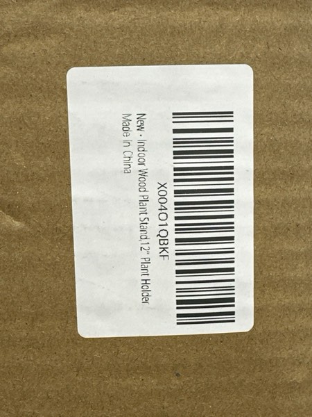 Condition photo showing New/Like New for Plant Stand Indoor with Wheels - Plant Caddy 12 Inch Small Wood Outdoor Plant Stands for Patio Rolling Plant Dolly with Lockable Wheels for Heavy Duty,2 Pack