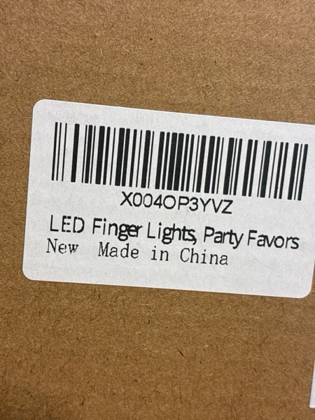 Condition photo showing New/Like New for CPSYUB 40 Pack Halloween Party Favors for Kids: LED Light Up Finger Lights Halloween Trick-or-Treat Goodie Bag Fillers Stuffers, Glow in The Dark Toys Bulk Non-Candy for Party Classroom Prizes 40 Pack Lights