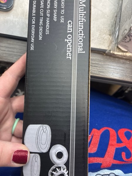 Condition photo showing New/Like New for Can Opener Manual with Magnet, Stainless Steel Handheld Heavy Duty Can Opener, Sharp Blade Smooth Edge, Comfortable Handle, Can Openers with Multifunctional Bottle Opener