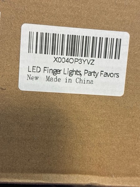 Condition photo showing New/Like New for CPSYUB 40 Pack Halloween Party Favors for Kids: LED Light Up Finger Lights Halloween Trick-or-Treat Goodie Bag Fillers Stuffers, Glow in The Dark Toys Bulk Non-Candy for Party Classroom Prizes 40 Pack Lights