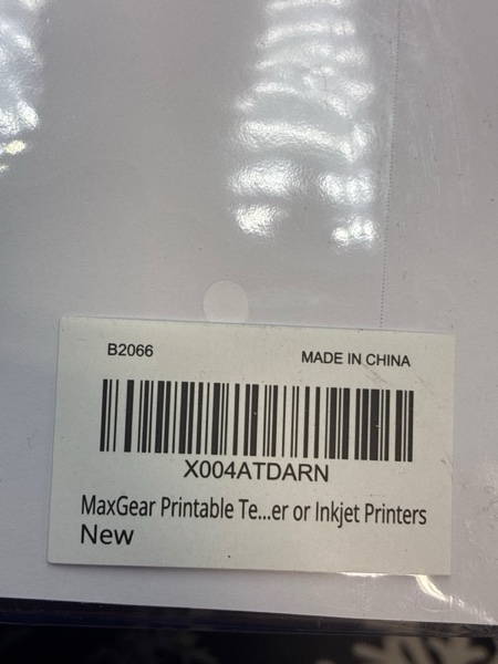 Condition photo showing New/Like New for MaxGear Printable Place Cards, 160Pcs Blank Name Cards for Table Setting, 2" x 3.5" Tent Card for Laser/Inkjet Printers, Seating & Place Setting Card for Events