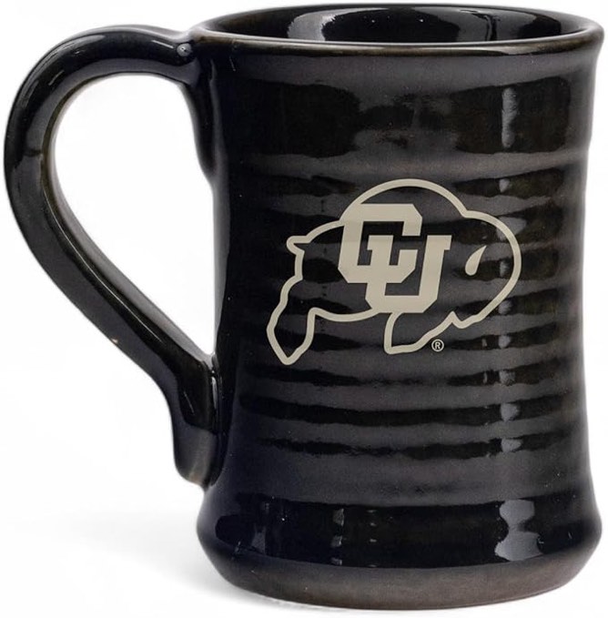 The Memory Company Officially Licensed 20oz Sandblasted Mug, University of Colorado, Boulder
