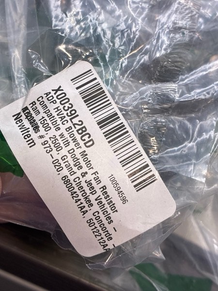 Condition photo showing Good Condition for ADP HVAC Blower Motor Fan Resistor Compatible with Dodge & Jeep Vehicles - Ram 1500, 2500, Grand Cherokee, Concorde - Replaces # 973-020, 68004241AA, 5012212AA, 4720278
