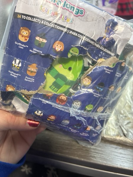 Condition photo showing New/Like New for Squish-a-longs “Harry Potter” Clip-a-Longs Mini-Squish Slytherin Multipack