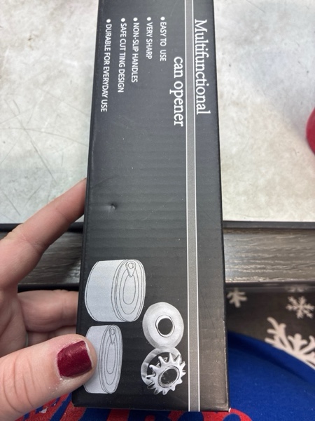 Condition photo showing New/Like New for Can Opener Manual with Magnet, Stainless Steel Handheld Heavy Duty Can Opener, Sharp Blade Smooth Edge, Comfortable Handle, Can Openers with Multifunctional Bottle Opener
