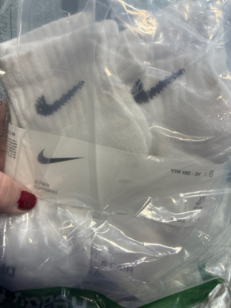 Condition photo showing New/Like New for Nike Little Boys 6-Pk. Ankle Socks