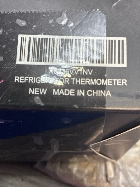 Condition photo showing New/Like New for 2 Pack Refrigerator Thermometer, 30-30°C/20-80°F, Classic Fridge Thermometer Large Dial with Red Indicator Thermometer for Freezer Refrigerator Cooler 2pack