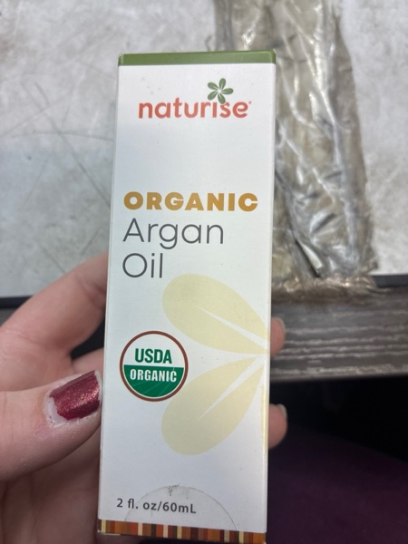 Condition photo showing New/Like New for Naturise Organic Argan Oil for Hair & Skin – Cold Pressed, Unrefined, Pure Argan Oil of Morocco for