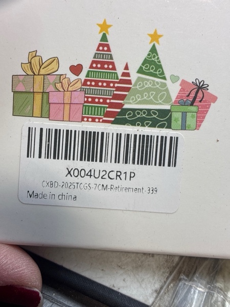 Condition photo showing New/Like New for Christmas Ornaments, Going Away, Goodbye, Farewell Gifts for Coworkers - Retirement, Coworker Leaving Gifts for Women, Men - Leaving Job, Moving Away Presents for Friends, Boss, Work Bestie - Design K Retirement Design K