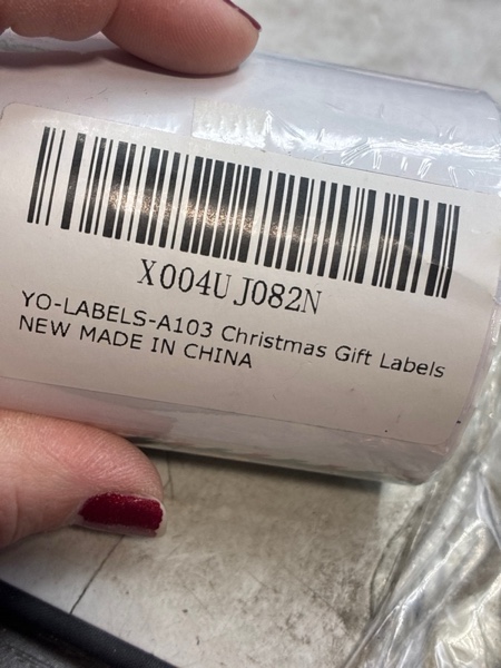 Condition photo showing New/Like New for 500 Unique Designs Christmas Gift Tags Roll - Zero Repeats Self Adhesive Holiday Stickers for Gift Wrapping - Cute to from Name Labels for Presents, Bags, Boxes & Cards - 2.95 x 1.6 Inch
