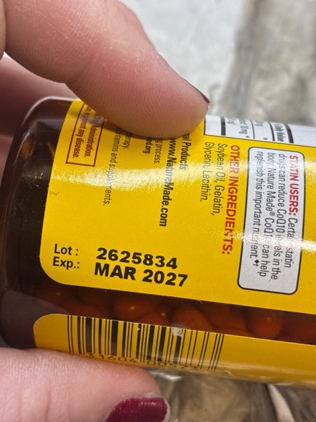 Condition photo showing New/Like New for Nature Made CoQ10 200mg per Serving with Black Pepper Extract for Enhanced Nutrient Absorption, Heart Health Support, 60 Softgels, 30 Day Supply