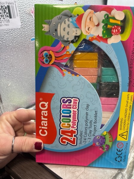 Condition photo showing New/Like New for CiaraQ 24 Colors Small Block Polymer Clay Starter kit, Oven Bake Clay, CPSC Conformed Non-Toxic Molding DIY Clay, Great for Kids, Beginners