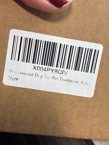 Condition photo showing New/Like New for Professional Pet Toothpaste for Cats & Dogs - Toothpaste & Tooth Brushing Kit - Plaque Control - Coconut Chicken Flavor, 2.1oz - Safe Oral Care for Dogs & Cats (Pet Toothpaste Set) 2.12 Ounce (Pack of 1)