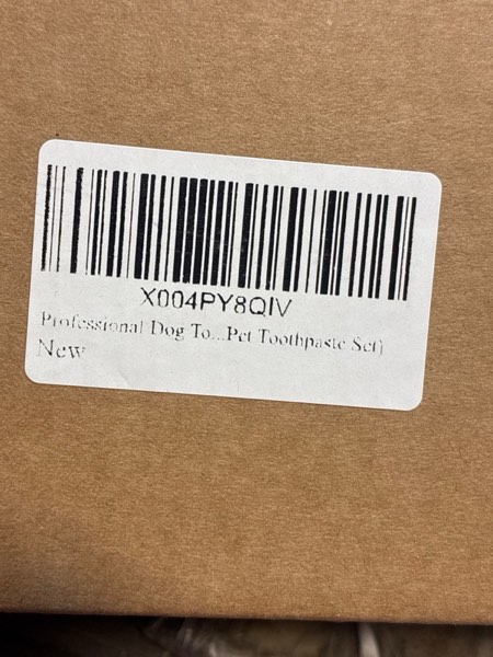 Condition photo showing New/Like New for Professional Pet Toothpaste for Cats & Dogs - Toothpaste & Tooth Brushing Kit - Plaque Control - Coconut Chicken Flavor, 2.1oz - Safe Oral Care for Dogs & Cats (Pet Toothpaste Set) 2.12 Ounce (Pack of 1)