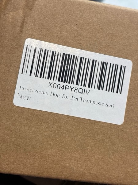 Condition photo showing New/Like New for Professional Pet Toothpaste for Cats & Dogs - Toothpaste & Tooth Brushing Kit - Plaque Control - Coconut Chicken Flavor, 2.1oz - Safe Oral Care for Dogs & Cats (Pet Toothpaste Set) 2.12 Ounce (Pack of 1)