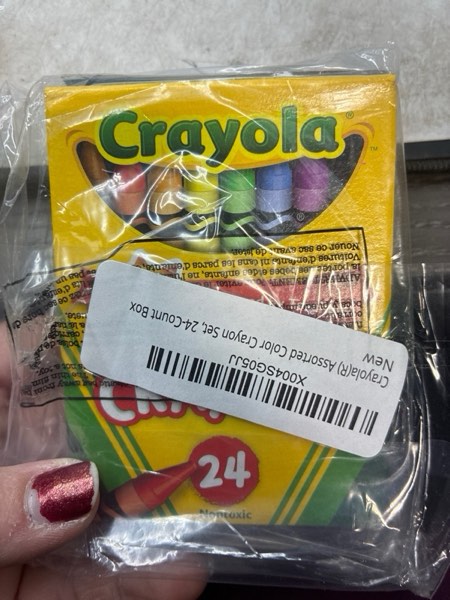 Condition photo showing New/Like New for Crayola(R) Assorted Color Crayon Set, 24-Count Box