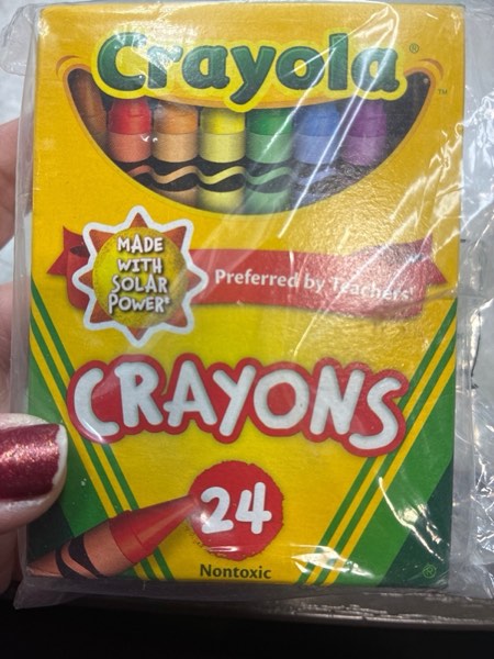 Condition photo showing New/Like New for crayola(r) assorted color crayon set, 24-count box