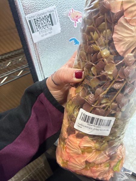 Condition photo showing New/Like New for artificial mums for outdoors fake fall flowers plants for autumn decoration, 12 bundles silk morning glory with eucalyptus look real uv resistant faux mums for outside planters yard patio porch, mix 3 mixed(4 light orange, 4 orange, 4 yellow)