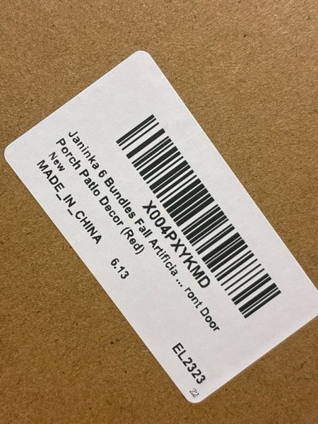 Condition photo showing New/Like New for Janinka 6 Bundles Fall Artificial Flowers for Outdoors Fake Daisy Bouquet Silk Mums Flowers Bulk Look Real UV Resistant Outside Faux Plants for Garden Planter Front Door Porch Patio Decor (Red) Red 6